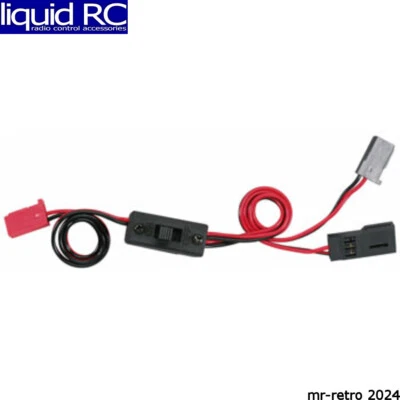 Futaba SWH13 SWH13 Switch Harness & Charge Cord Mini J - Image 1 of 2
