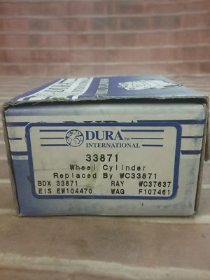 Cilindro de roda de tambor de freio, peça Dura International nº. 33871 - Imagem 1 de 2