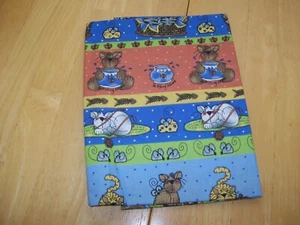 New The Whole Country Caboodle Feline Frenzy Cat Fabric Cotton Material 36 x 42 - Picture 1 of 8