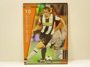 Panini WCCF 2008-09 CRA Alessandro Del Piero 1974 Italy No.10 Juventus FC Crack - Picture 1 of 6