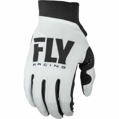 Luvas offroad Fly Racing Pro Lite femininas e femininas MX branco-preto FRETE GRÁTIS - Imagem 1 de 2