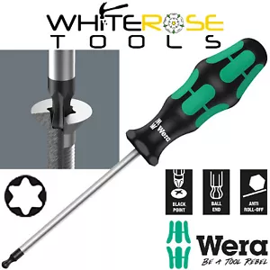 Wera Torx Ball End Screwdriver 367 K for TORX Screws TX15-TX30 Allen Key Wrench - Picture 1 of 7