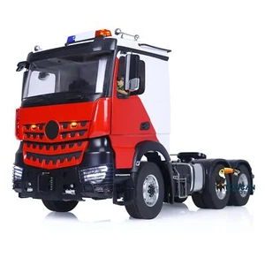 LESU 1/14 RC Electric Tractor Truck for 6x6 1851 3363 Metal Chassis Sound Light - Picture 1 of 23
