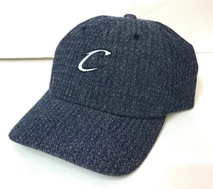 new$30 CLEVELAND CAVALIERS DAD HAT dark navy blue-ish gray&white letter c ADULT - Picture 1 of 5