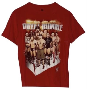WWE Royal Rumble 2013 Boy's XL 14/16 Red T-Shirt Brock, Cena, Orton, Big Show - Picture 1 of 2