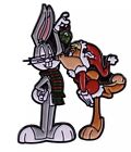 Buggs Bunny Lola Bunny Looney Tunes Christmas Mistletoe Metal Enamel Pin Badge
