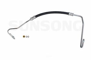 Power Steering Pressure Line Hos fits 1988-1997 Ford F53 F Super Duty F59  SUNSO