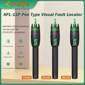 Komshine Pen Type 10-30mw Visual Fault Locator VFL for Optical Fiber Testing - Picture 1 of 16