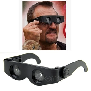Portable Magnifier Binoculars Telescope Glasses Style For Fishing Hiking Concert - Picture 1 of 13