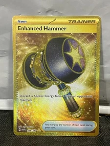 Enhanced Hammer 224/167 Gold Hyper Rare SV06 Twilight Masquerade Holo Pokemon - Bild 1 von 4