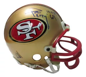 Joe Perry Signed Autographed Mini Helmet SF 49er's HOF 69 Tristar 0297463 - Picture 1 of 6