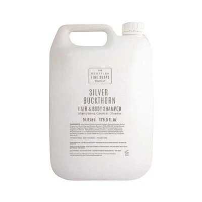SCOTTICH FINE SOAPS Scottish Fine Soaps Silver Buckthorn Hair & Body Shampoo 5L