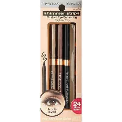 Physicians Formula Shimmer Strips Eyeliner Trio 7568 Nude Playful Dramatic Looks - Image 1 of 2
