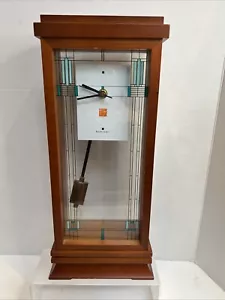 Orologio Bulova Willits Frank Lloyd Wright Mantel, 16 pollici finitura noce - Foto 1 di 11