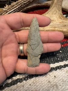 Bel periodo arcaico Kirk con stelo di riolite trovato nella contea di Nelson in Virginia. B6 - Foto 1 di 19