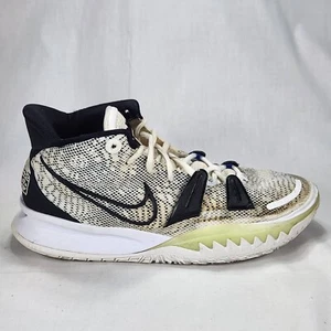 Nike Kyrie 7 Brooklyn Beats Men's Sz 9 White Green Glow Black CQ9326-100 - Picture 1 of 9