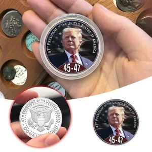 Donald Trump 45th 47th President Challenge Coin – 2025 Commemorative Collectible - Picture 1 of 8