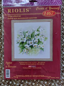 Stickpackung Riolis - "Aquarell Jasmin", NEU in OVP - Bild 1 von 2