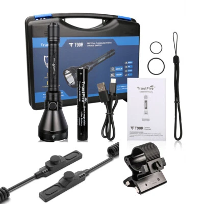 Trustfire 4800lm 1600M LED Caza Linterna Rescate de Emergencia en Exteriores ES  - Imagen 1 de 4