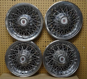 1980 80 Chevrolet Camaro Malibu Monte Carlo Hubcap Rim Wheel Cover 14" WIRE 3157 - Picture 1 of 24