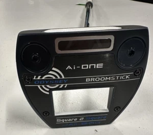 Odyssey Ai-One Square 2 Jailbird Broomstick RH 44.5" W/Cover - Picture 1 of 8