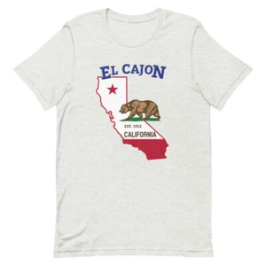 El Cajon California Home Town Pride Native City-State Souvenir Tee T-Shirt - Bild 1 von 15
