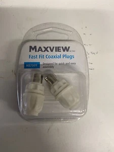 CARAVAN / MOTORHOME MAXIVIEW FAST FIT COAXIAL PLUGS - Picture 1 of 2