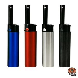 Atomic Mini Stabfeuerzeuge BBQ Metallic Lighter 4x - Bild 1 von 6