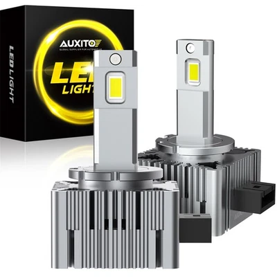 AUXITO D2S D3S LED Headlight Bulb D2C D2R D3 Replace HID Xenon Lamp 6000K Bright Foto 1 de 4