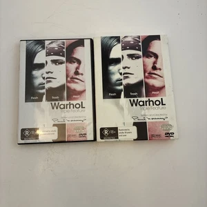 Warhol Triple Feature (Flesh / Trash / Heat) Paul Morrissey Films RARE 3-DVD Set - Picture 1 of 5