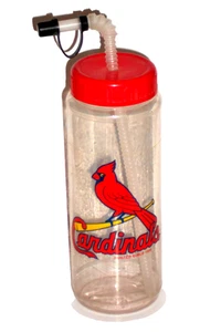 St Louis Cardinals Twist Top Straw Travel Cup MLB Karten Vintage 1998 Hunter 36oz - Bild 1 von 8
