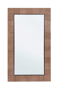 Bizzotto Specchio con Cornice Alfada 106 x 182 Cm Legno di Noce - Imagen 1 de 4