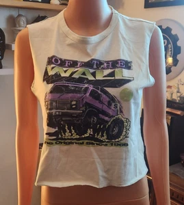 Vans Off The Wall Crusher Muscle Tanktop Damengröße Small neu mit Etikett - Bild 1 von 4