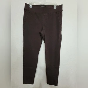 Women's Liverpool Pull On Pants, Brown, Size 10/30, EUC - Picture 1 of 9