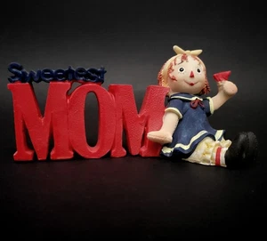 Vintage 2004 RAGGEDY ANN "Mom" Figur "Sweetest Mom" Figur BRANDNEU - NOS - Bild 1 von 3