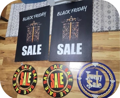 Letrero de acera Signicade 24x36 A Frame DOBLE cara PLUS venta Black Friday Foto 1 de 2