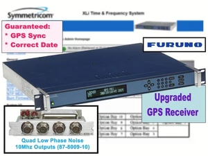 Symmetricom XLi OCXO UPGRADED GPS 10MHz LPN Oscillator NTP Time Server IRIG-B - Picture 1 of 24