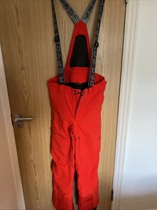 Spyder Dare Mens GTX Ski Trousers - Medium - Volcano Red - Picture 1 of 5