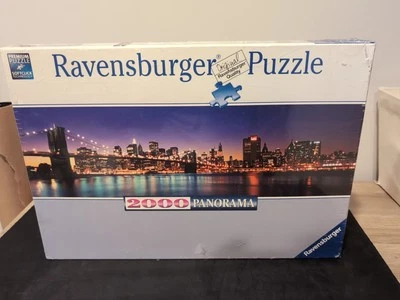 Sealed 2012 RAVENSBURGER 2000 pc Panorama Puzzle New York City 166947  - Image 1 of 2