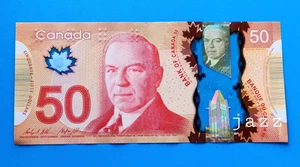Bank of Canada 2012 $50 Dollar Polymer 1922 May 21st #1922521  BIRTHDAY BANKNOTE - Picture 1 of 2