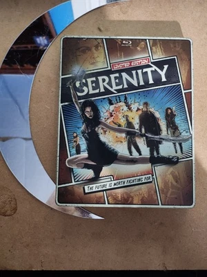 Serenity Blu-Ray + DVD Steelbook - Limited Edition - OOP -  Nathan Fillion - Image 1 of 4
