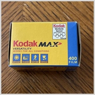 Kodak Max Versatility 400 Film Expired 2003 35mm NOS NIB - Image 1 of 4