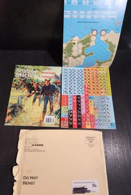 STRATEGY & TACTICS MAGAZINE #258 THE SANTIAGO CAMPAIGN 1944 UNPUNCHED VF - Image 1 of 4