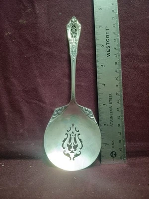 Wallace Sterling ROSE POINT TOMATE SERVER 7 5/8" 65 gramos sin monograma Foto 1 de 4