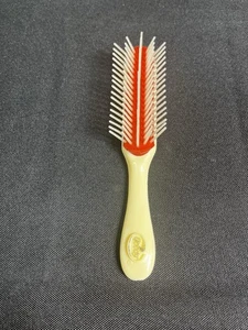 Cepillo de pelo vintage Goody pequeño con base de goma mango crema/marfil 6" Corea - Imagen 1 de 7