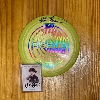 Ali Smith Autograph Disc + Card - DGA Rogue - 2023 Brixton Remember The Name - Image 1 of 3