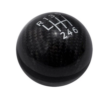 Ford Performance Shift Knob Carbon Fiber With 6-Speed Pattern Mustang 2015-2025 - Image 1 of 3