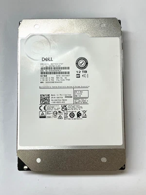 12TB 3.5" SAS Toshiba MG07SCA12TEY ODK769 100% Health - Image 1 of 4