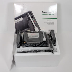 Máquina de rodillos inyectores de cigarrillos eléctricos POWERMATIC II+ 2 PLUS con bandeja y tolva - Imagen 1 de 23