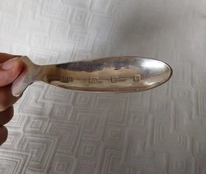 Vintage London, England Sterling Silver Pap Boat with Hallmarks, 30 Grams - Picture 1 of 5
